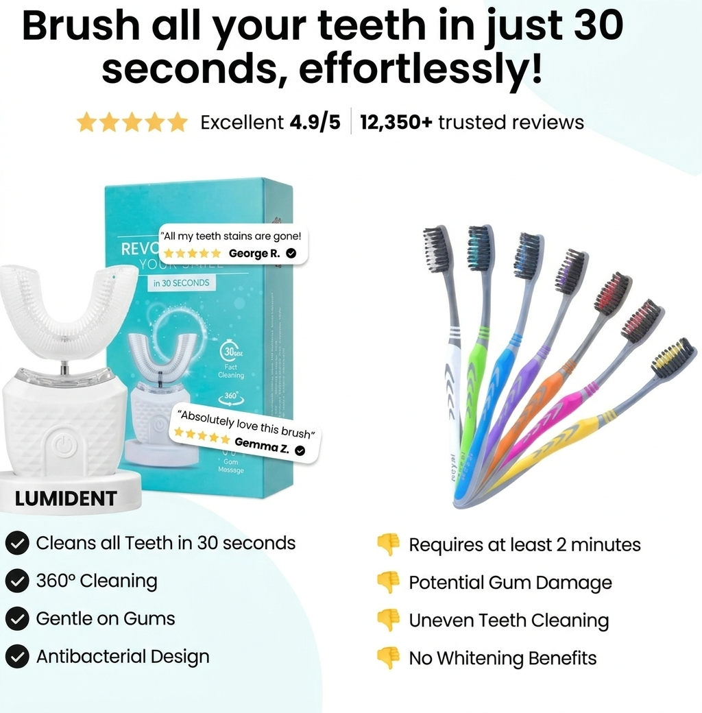 LUMIDENT AUTOMATIC TOOTHBRUSH